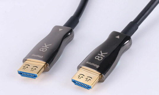 YD Electronics Optisk HDMI 2.1 8K60Hz og 4K120Hz 60 meter YD Electronics Optisk HDMI 2.1 8K60Hz og 4K120Hz 60 meter
