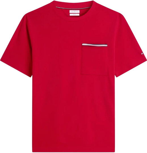 Tommy Hilfiger Rwb Pique Tee Red M