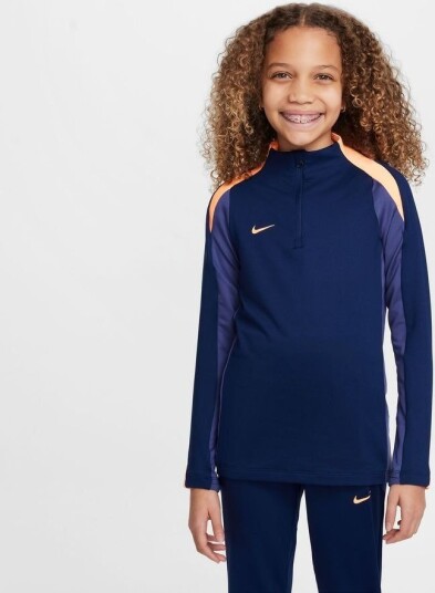 Nike Treningsskjorte Dri FIT Strike Blå/Lilla/Oransje Barn størrelse XL: 158 170 cm