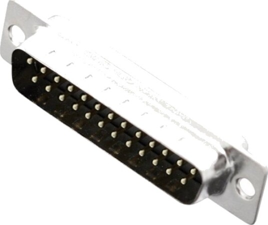 Mh Connectors D Sub Pinneliste 180° 25 Pins Hann 2101 0200 03 Mhdm25 Sp