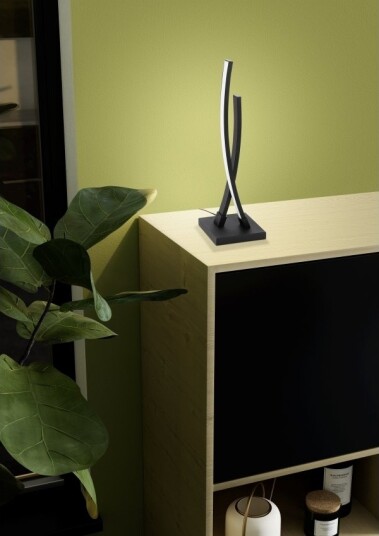 Eglo Alboraya Bord H400 5W 600Lm Sort Eglo Alboraya Bord H400 5W 600Lm Sort