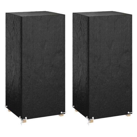 vidaXL Trekk til utestol 2 stk 8 maljer 75x70x140 cm polyetylen vidaXL Trekk til utestol 2 stk 8 maljer 75x70x140 cm polyetylen