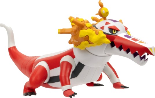 Pokémon Skeledirge Epic Figur 29 cm - Rosa Pokémon Skeledirge Epic Figur 29 cm - Rosa