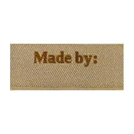Label Made by: Sandfarget