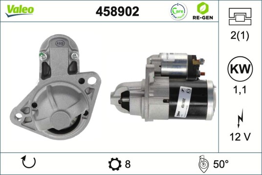 Starter VALEO 458902