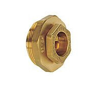 Isiflo 50 x 32 mm Reduksjonsinnsats CR-messing for PE og PVC-Rør