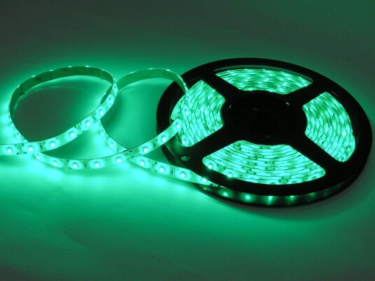 Led strip 5 meter 24 V Velg Farge: Grønn