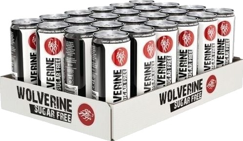 Wolverine Energy Drink (24-Pack) Smak Zero