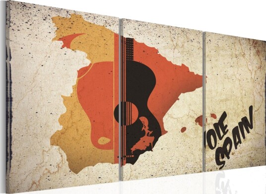 Bilde Spania Gitar Og Flamenco 60x30 Artgeist sp. z o. o.