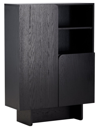 VIND Tyresö kabinett Svart 80 x 30 x 110cm VIND Tyresö kabinett Svart 80 x 30 x 110cm