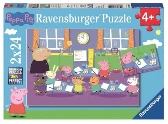 Ravensburger Peppa Pig 2x24p Ravensburger Peppa Pig 2x24p