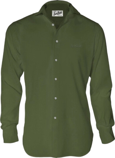 MC2 Saint Barth Herre Skjorter Grønn 2XL,