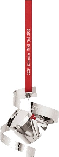 Georg Jensen 2026 juleuro 10 cm sølv Georg Jensen 2026 juleuro 10 cm sølv
