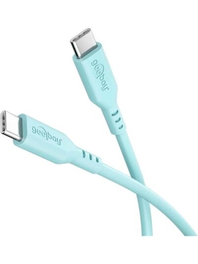 Pro USB C to USB C 60W 1.5m Turquoise 