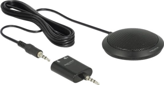 Delock Kondensatormikrofon med 3,5 mm Jackplugg - Omnidireksjonal