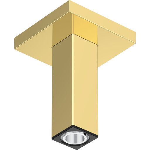 Hansgrohe dusjbend, 10 cm, gull Hansgrohe dusjbend, 10 cm, gull