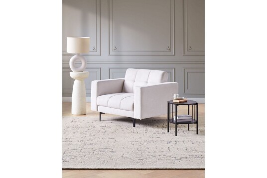 Lenestol Alnes Off white/Svart Off white/Svart