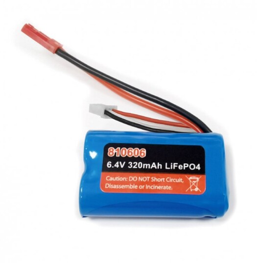 Li-Fe Battery 2S 6,4V 320mAh Joysway Magic Vee/Cat V2