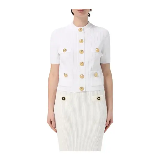 Balmain Dame Strikkevarer Hvit XS,
