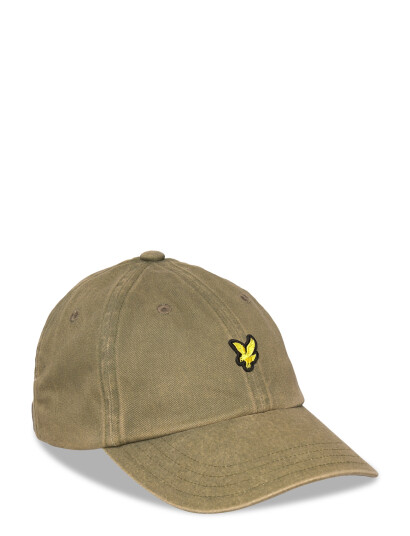 Lyle & Scott Washed Cap Khaki green ONE SIZE Lyle & Scott Washed Cap Khaki green ONE SIZE