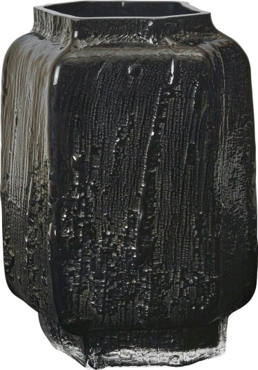Mokuri Vase 25 cm, Sort