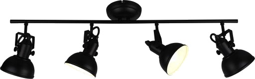 Trio Lighting Gina spotter i tak 4 spotter sort