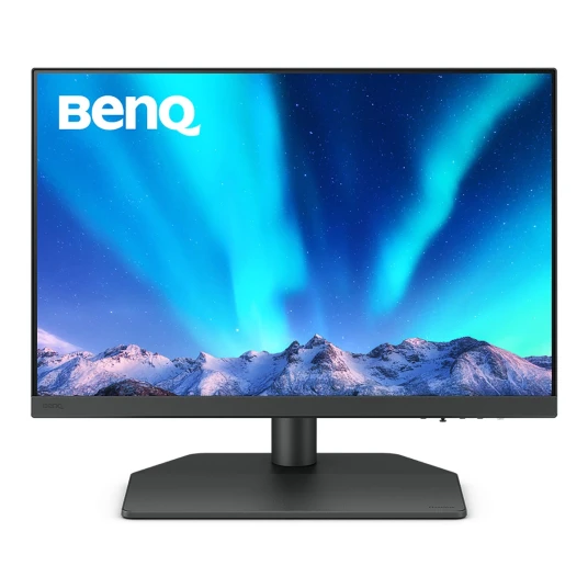 BenQ SW242Q 24" 2K IPS Monitor 2560x1600 HDMI USB-C Sort