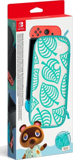 Nintendo Switch Carrying Case with Animal Crossin New Horizons theme
