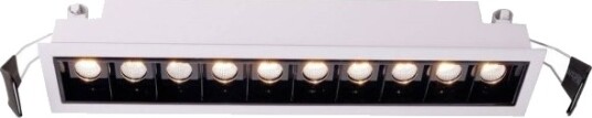 Deko Light 565251 Ceti 10 Led Innfelt Lys Led Rgb Innebygd Eek: G 20,20 W Hvit