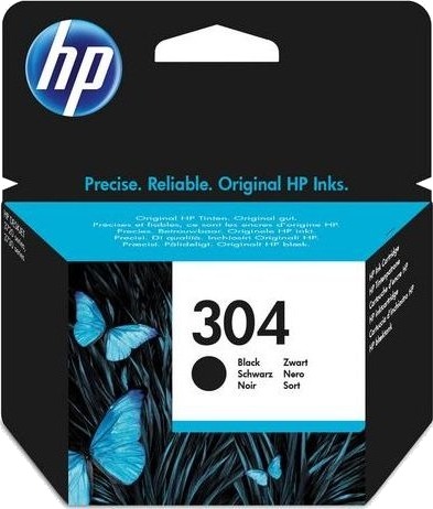 Hp Blekk Nr. 304 N9k05ae (Svart)