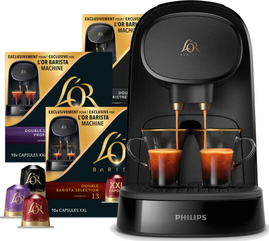 L"OR | Barista Startpakke L"OR BARISTA Piano maskine + 30 kapsler til L"OR Barista