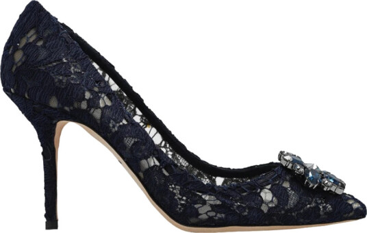 Dolce & Gabbana Dame Sko Blå 40 1/2 EU,