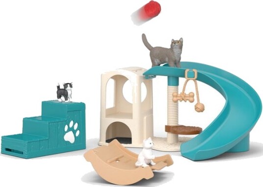 Schleich Farm World 12-dels Katt Figurer Lekedyr