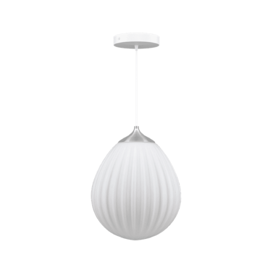 Umage Around World Taklampe Medium Stål/ Hvit