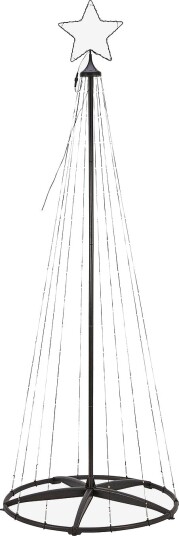 Markslöjd Tre Abeto 2m 200L LED Svart