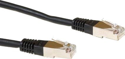 ACT Nettverkskabel Cat5E F/UTP RJ45 3 m Svart