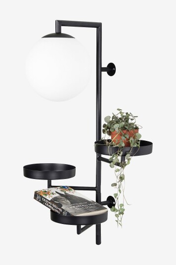 Globen Lighting   Vegglampe Astoria   Svart