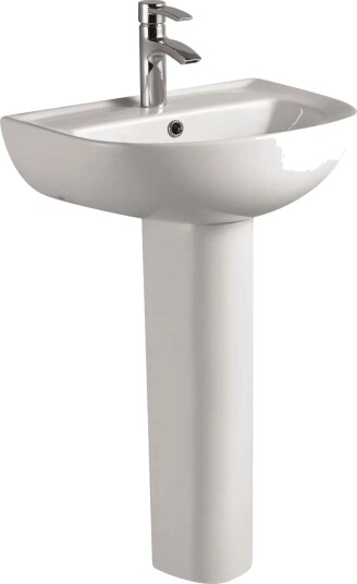 Bathco Florida med Pidestal Hvit KO-7506 Bathco Florida med Pidestal Hvit KO-7506