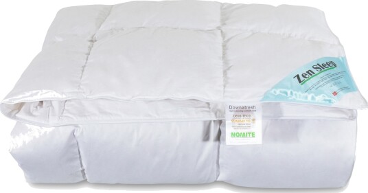 Zen Sleep Moskusdundyne Helårs Lun King size dyne 240x220 cm