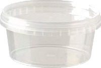 Plastbæger 180 Ml Ø92 Mm Rund Pp Klar 10 Ps X 20 Stk/Krt,10 Ps X 20 Stk/Krt