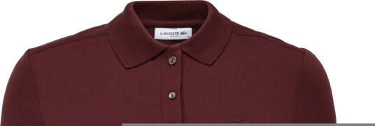 Lacoste Stretch Cotton Piqué Polo Brown 40
