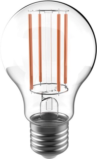 Airam LED A60-lampe E27 4000K 470lm klar kobber
