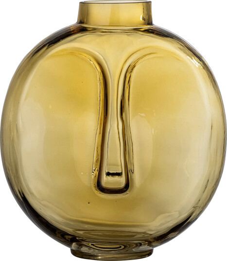 Bloomingville Daisi Vase Ø13 cm Brun