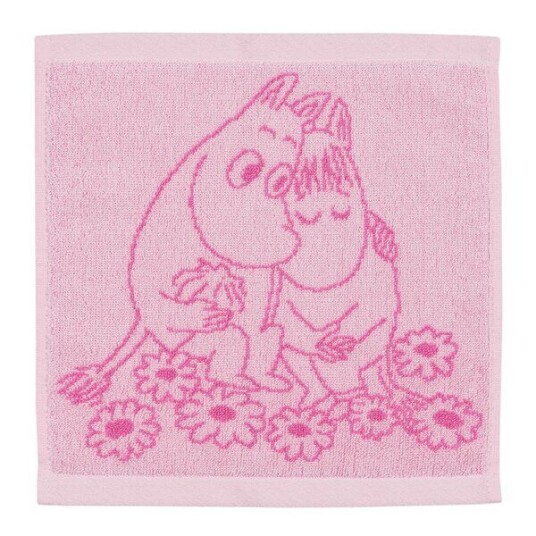Moominarabia Mummi Håndkle 25x25 cm Kjærester Rosa