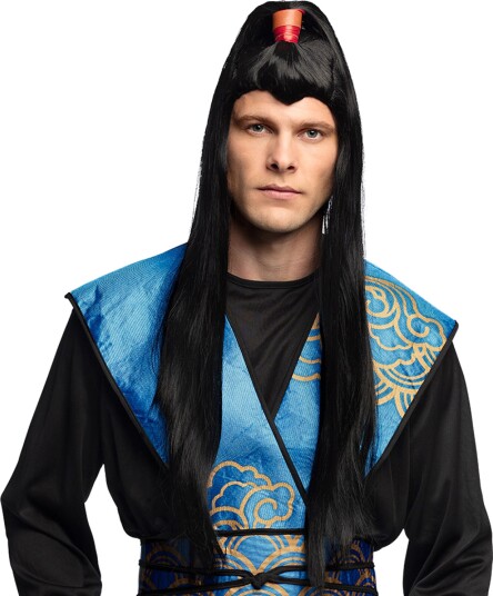 Boland Party Partners Samurai Svart Parykk One size 85063