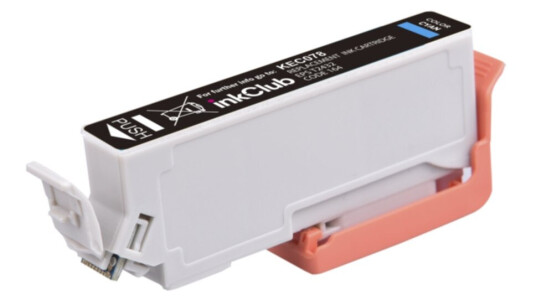 inkClub KEC078 Blekkpatron, erstatter Epson 24XL, cyan, 740 sider