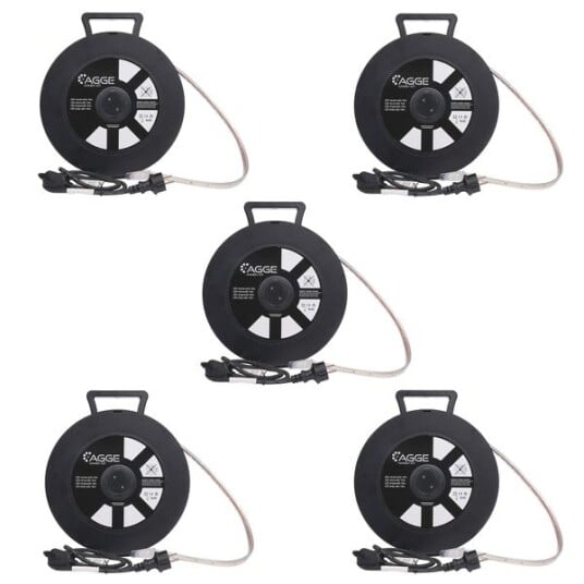 LED stripe / Arbeidsbelysning AGGE Handy Kit 230V   830 lm/m 10 m   Snelle 5 stk