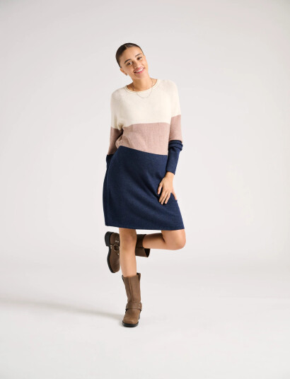 Only Maternity Olmlillo L/S Dress Knt Noos Navy XL Only Maternity Olmlillo L/S Dress Knt Noos Navy XL
