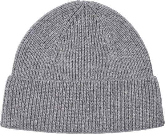 Upfront Elliot Merino Beanie   Grey   ONE SIZE