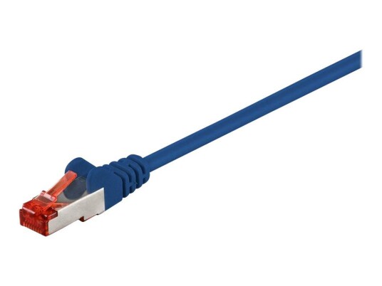 MicroConnect nettverkskabel - 25 m - blå